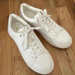 White Aldo sneakers